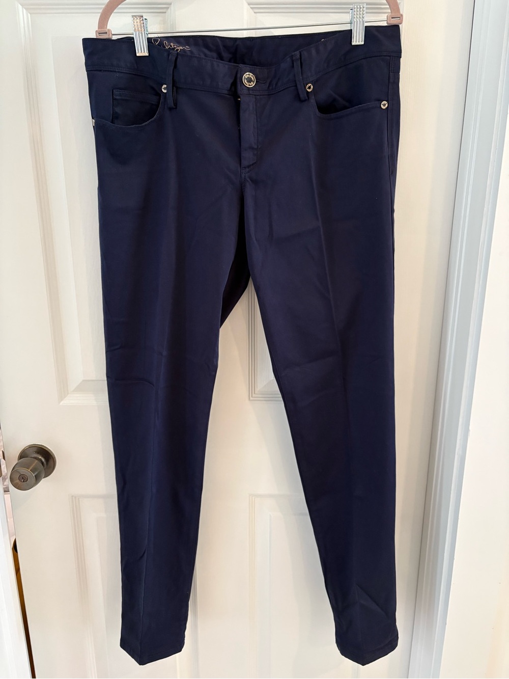 Lilly Pulitzer Navy Skinny Jeans